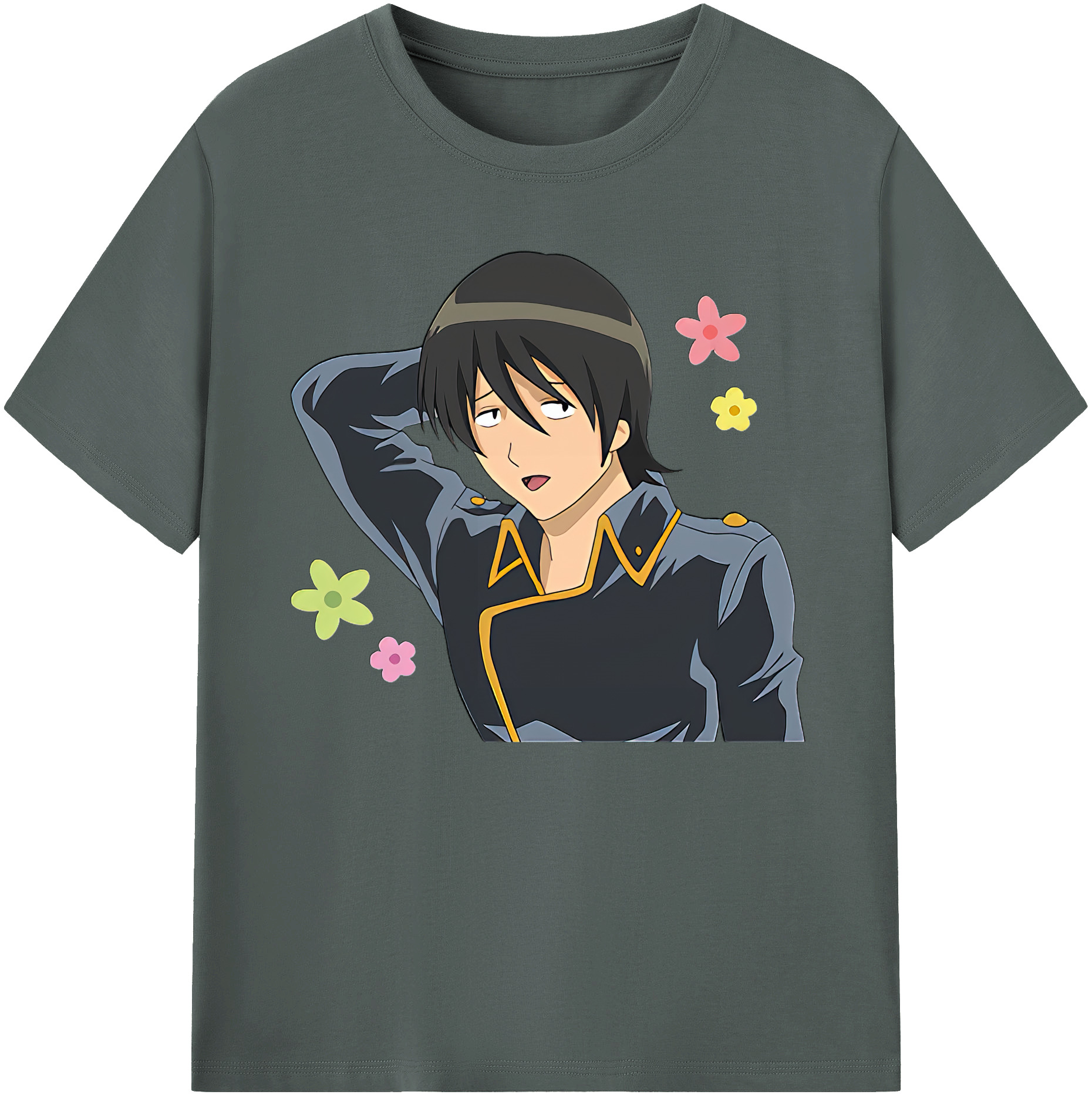 （画像用） ぎんたま 坂田銀時（さかたぎんとき） 神楽 志村新八（しむら しんぱち） GINTAMA Sakata Gintoki Kagura Shimura Shinpachi 綿100％ メンズ半袖Tシャツ｜肌触りやわらか＆通気性